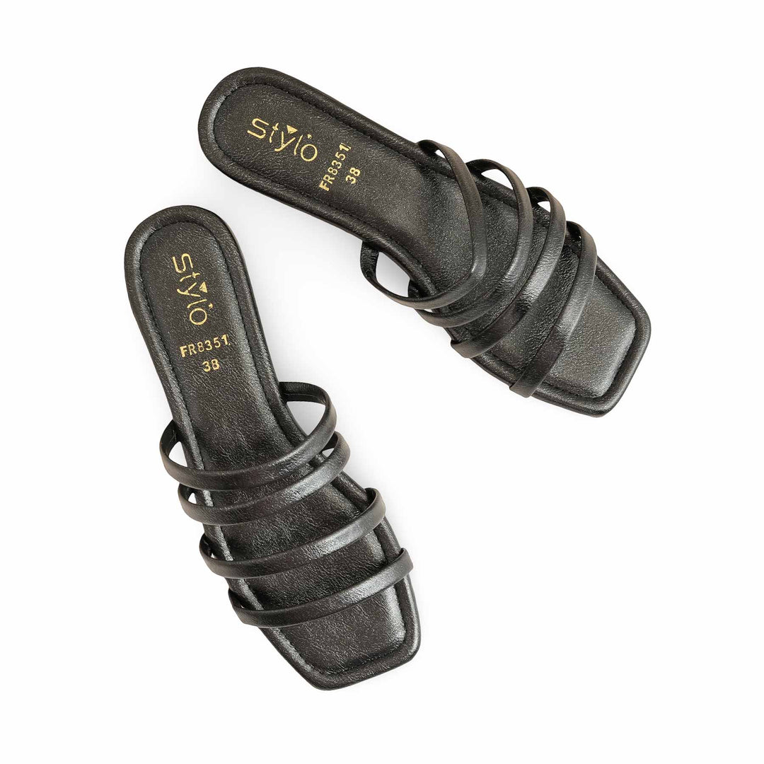 Black Formal Slipper FR8351