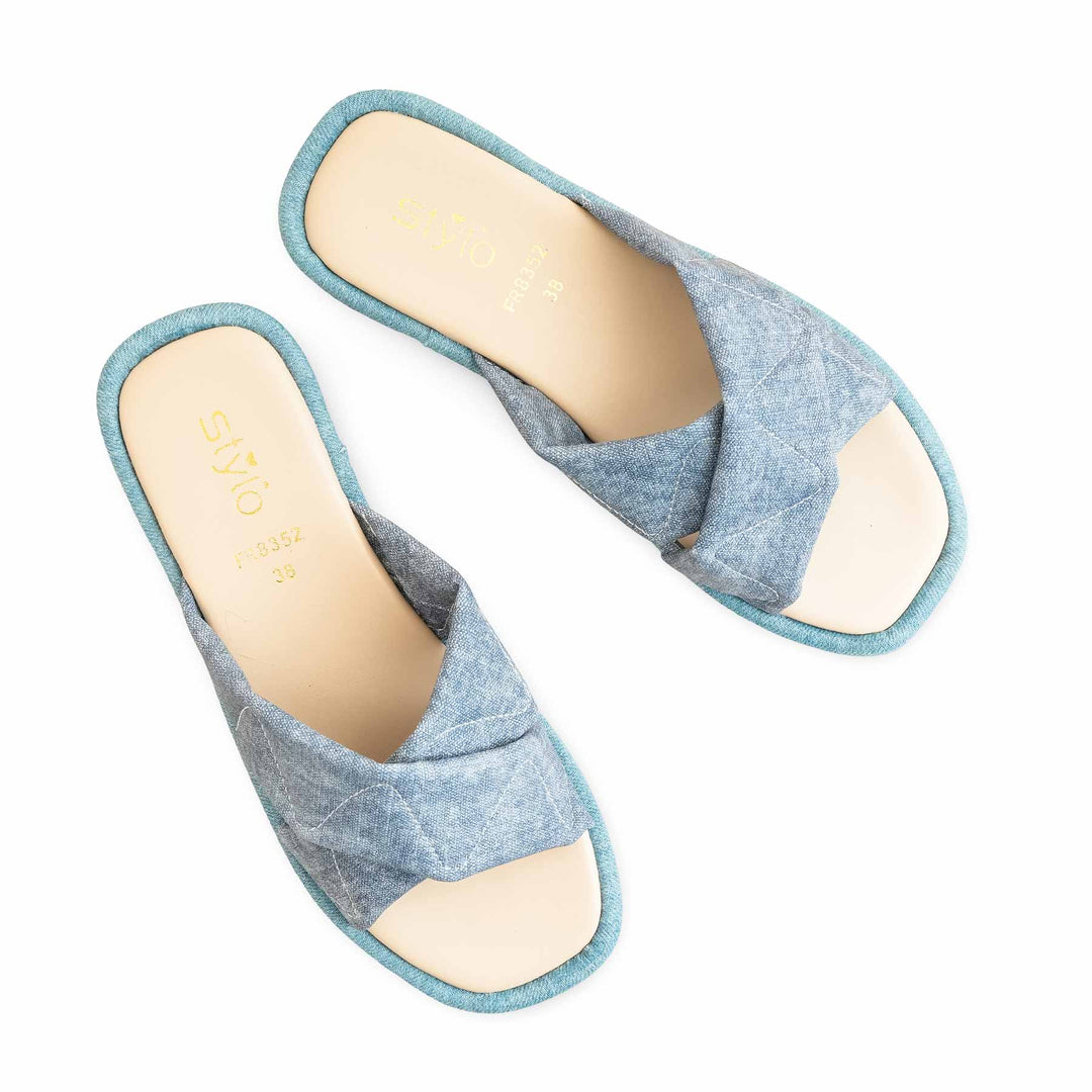 Blue Formal Slipper FR8352
