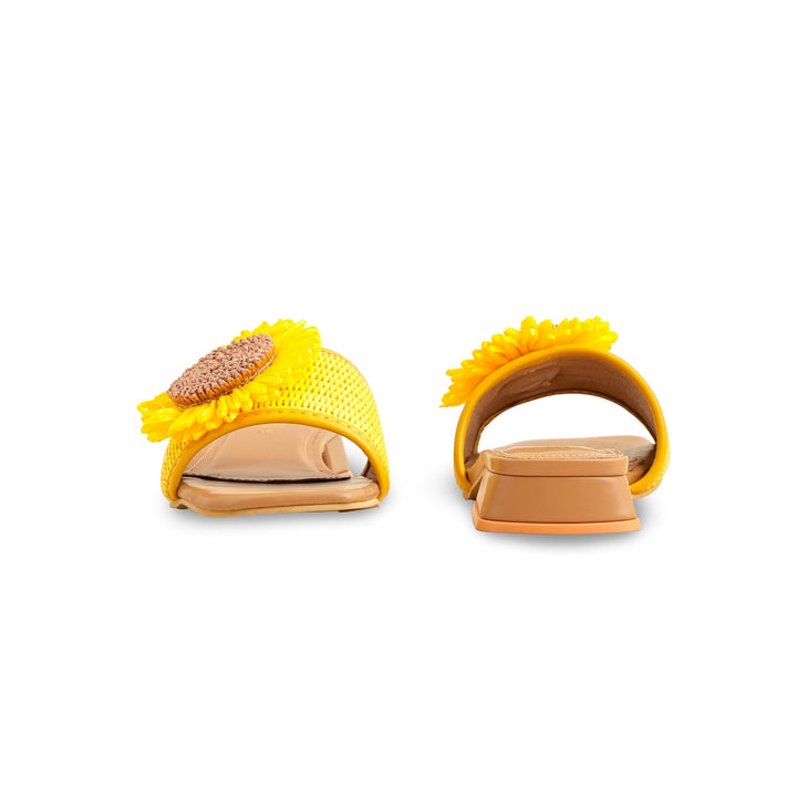 Yellow Formal Slipper FR8357