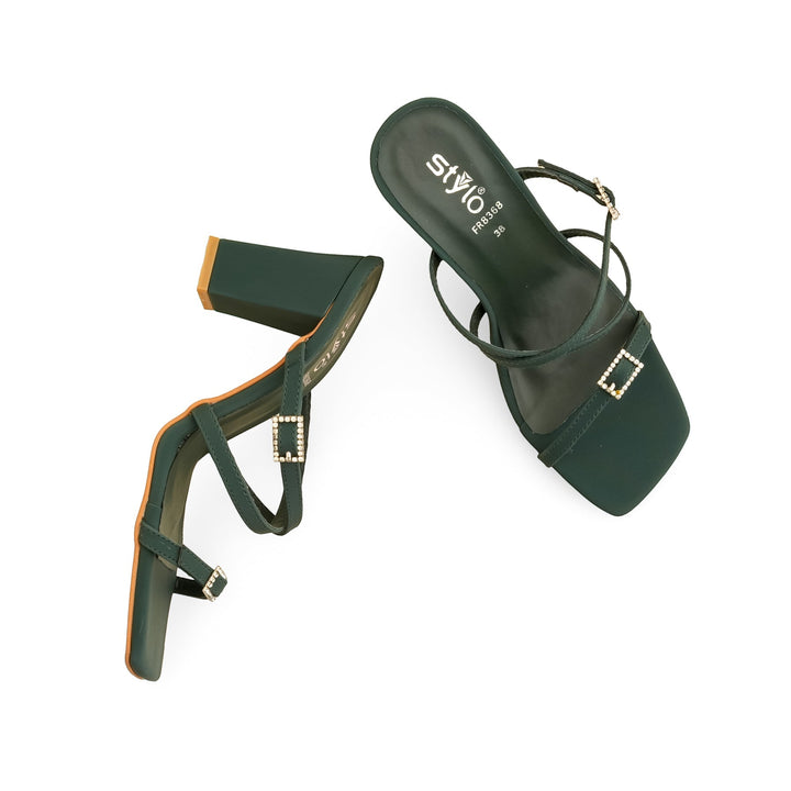 Green Formal Women Slipper FR8368