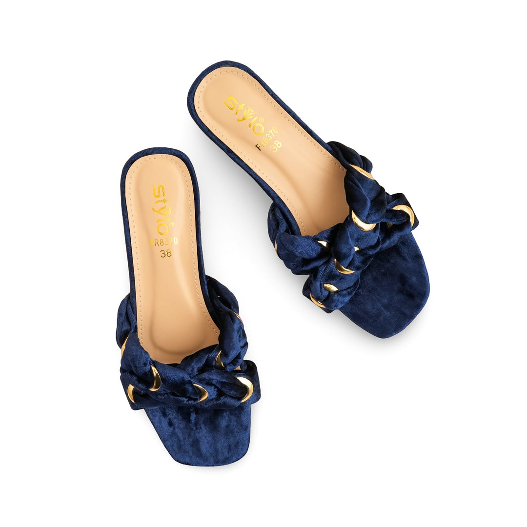 Blue Formal Slipper FR8370