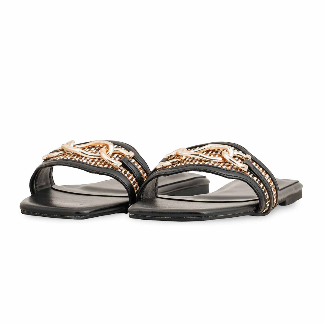 Black Formal Slipper FR8372