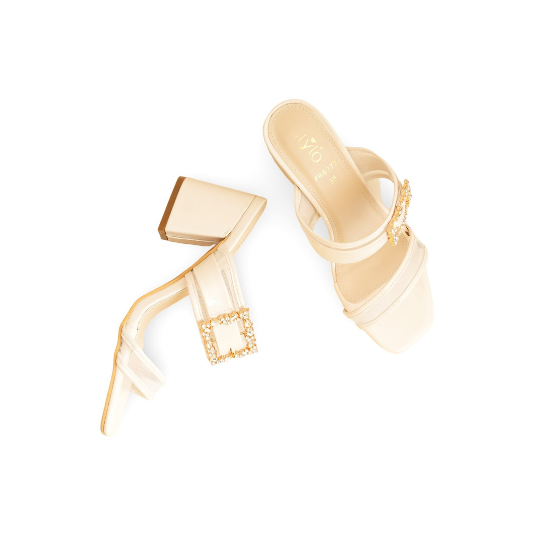 Beige Formal Slipper FR8377