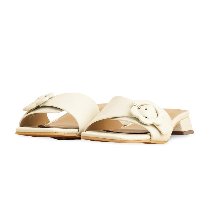 Cream Formal Slipper FR8380