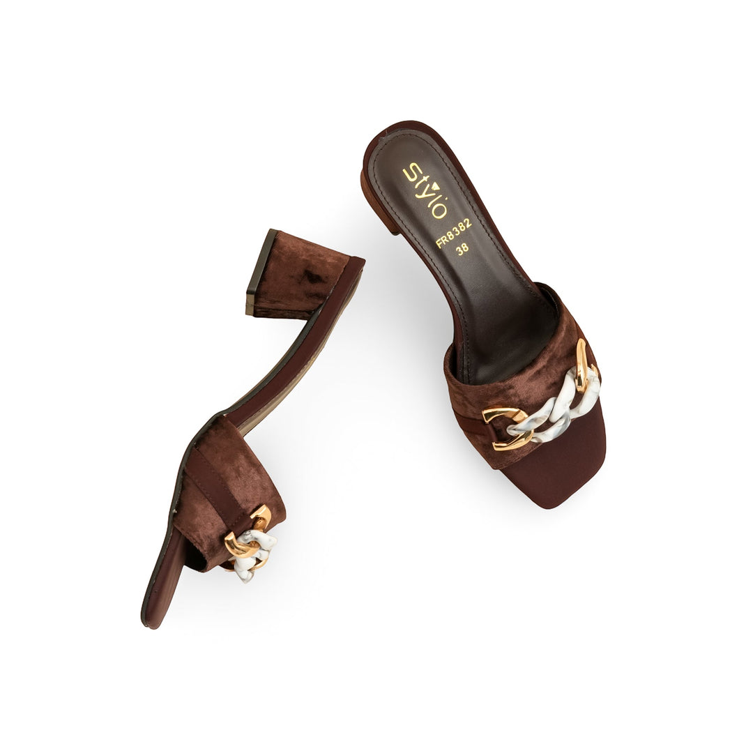 Brown Formal Slipper FR8382