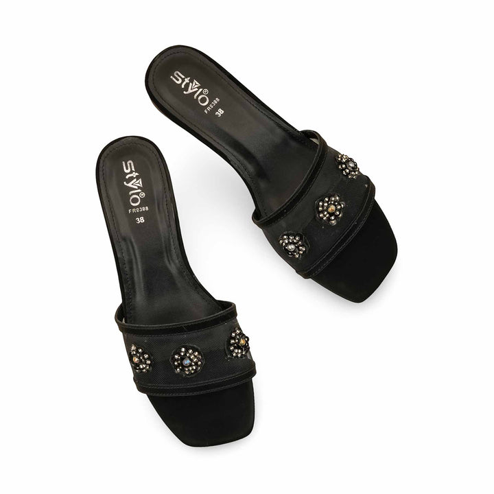 Black Formal Slipper FR8388