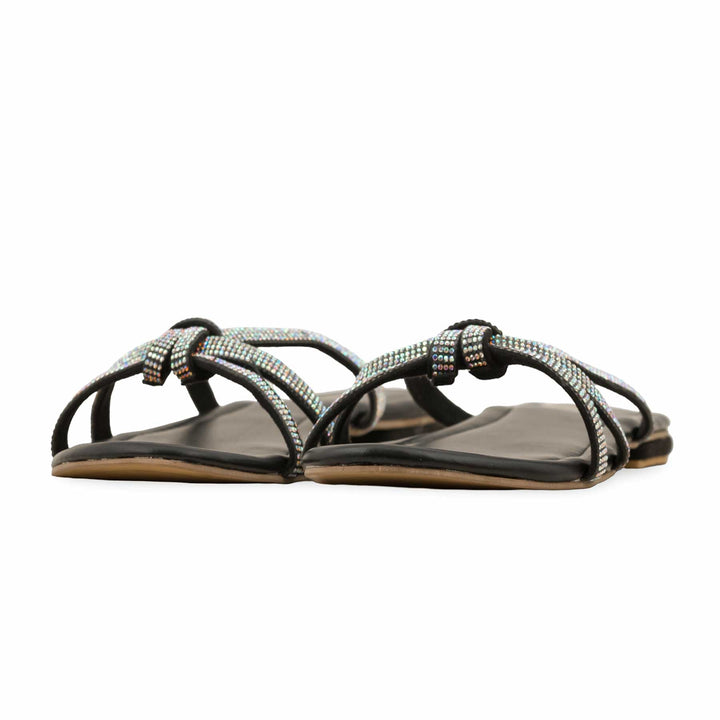 Black Formal Slipper For Ladies FR8395