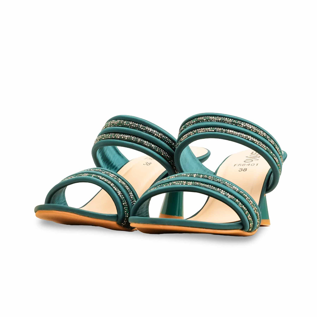 Seagreen Formal Slipper FR8401