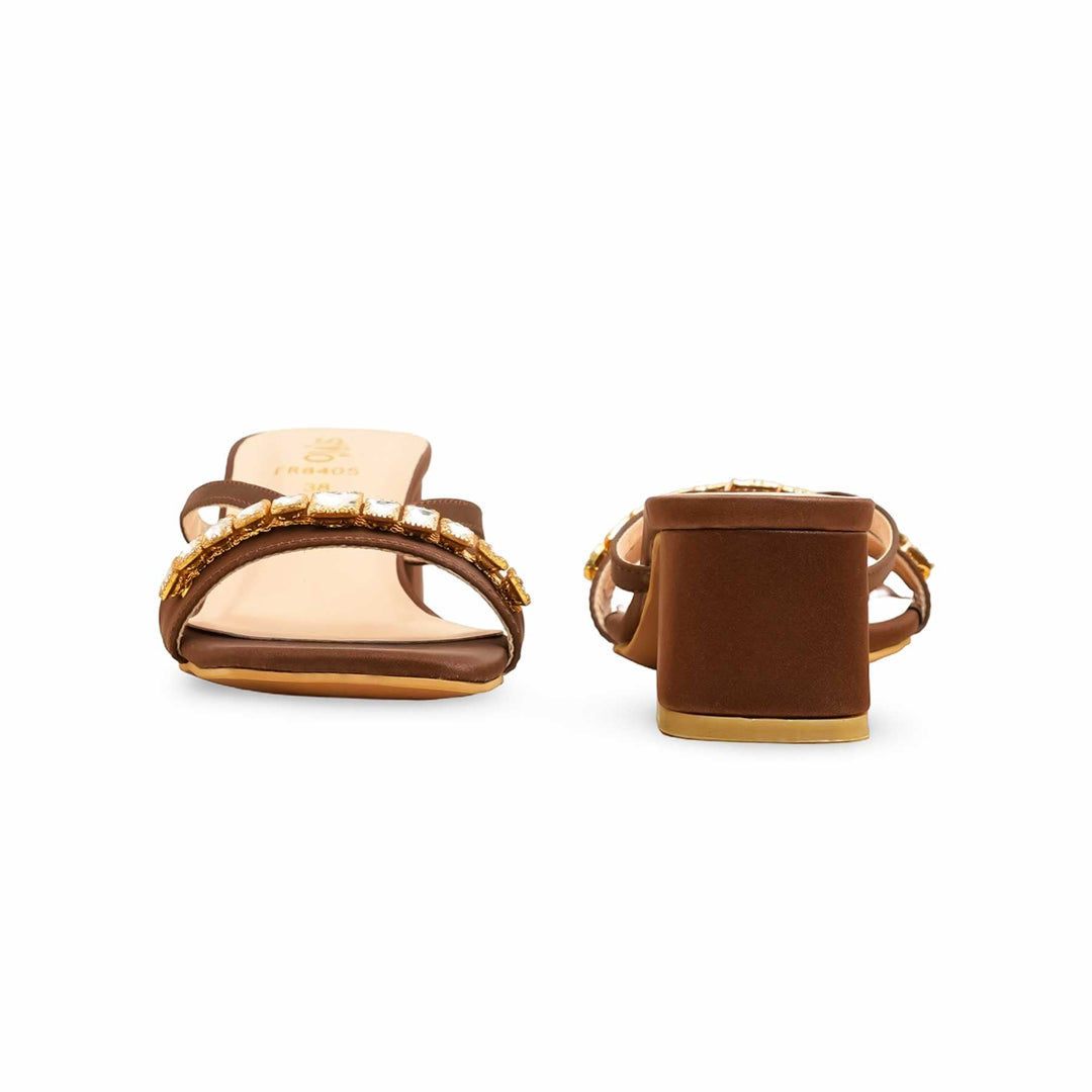 Copper Formal Slipper FR8405