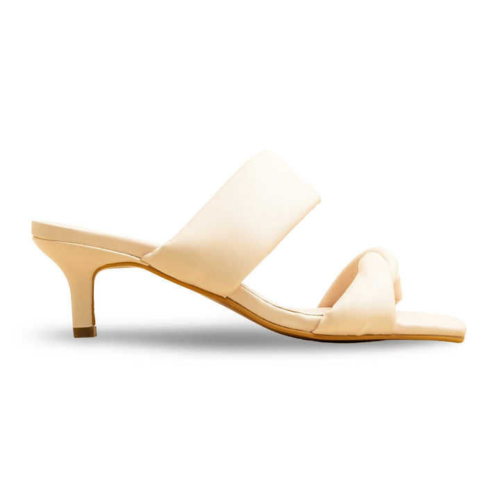 Cream Formal Women Slipper FR8417