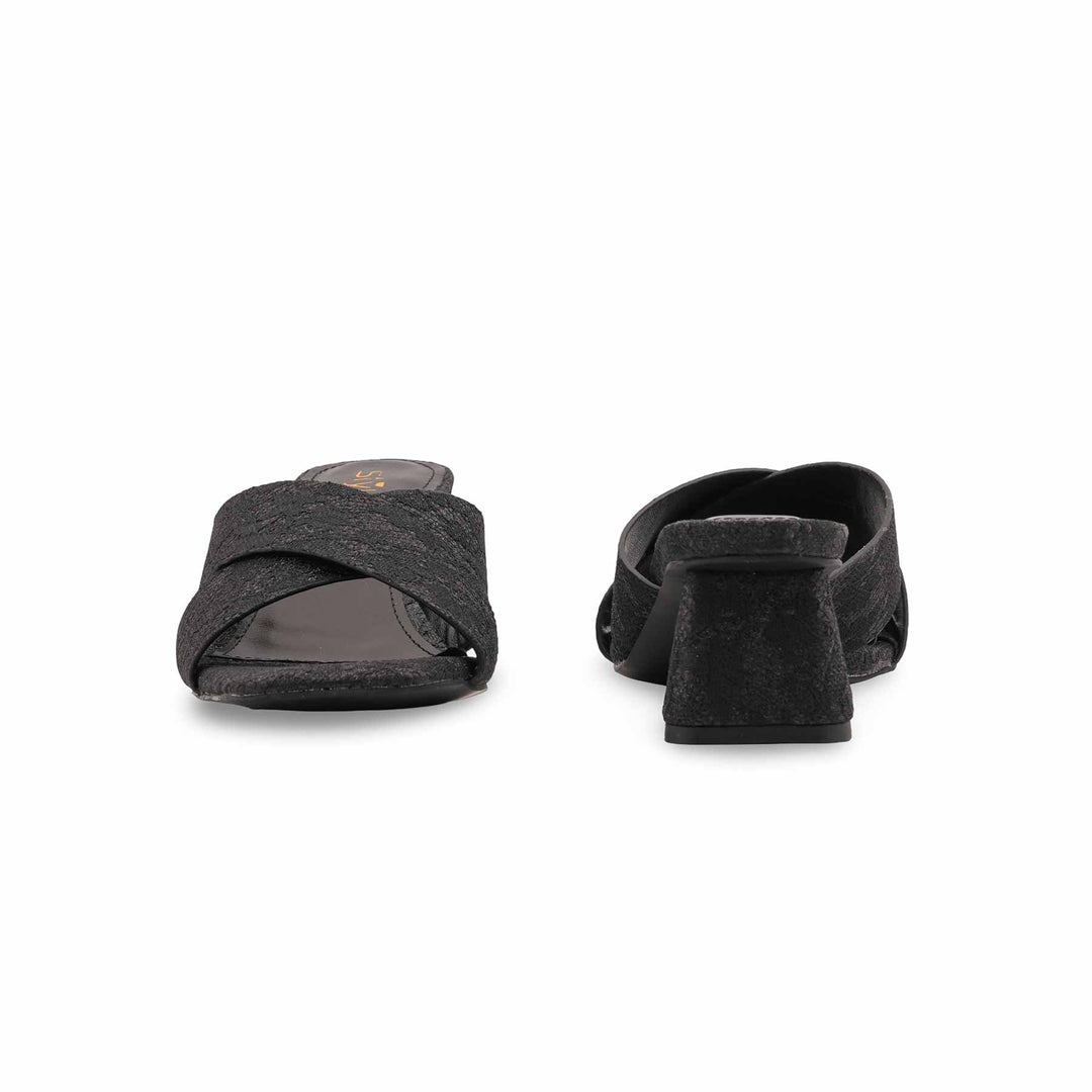 Black Formal Slipper For Women FR8446