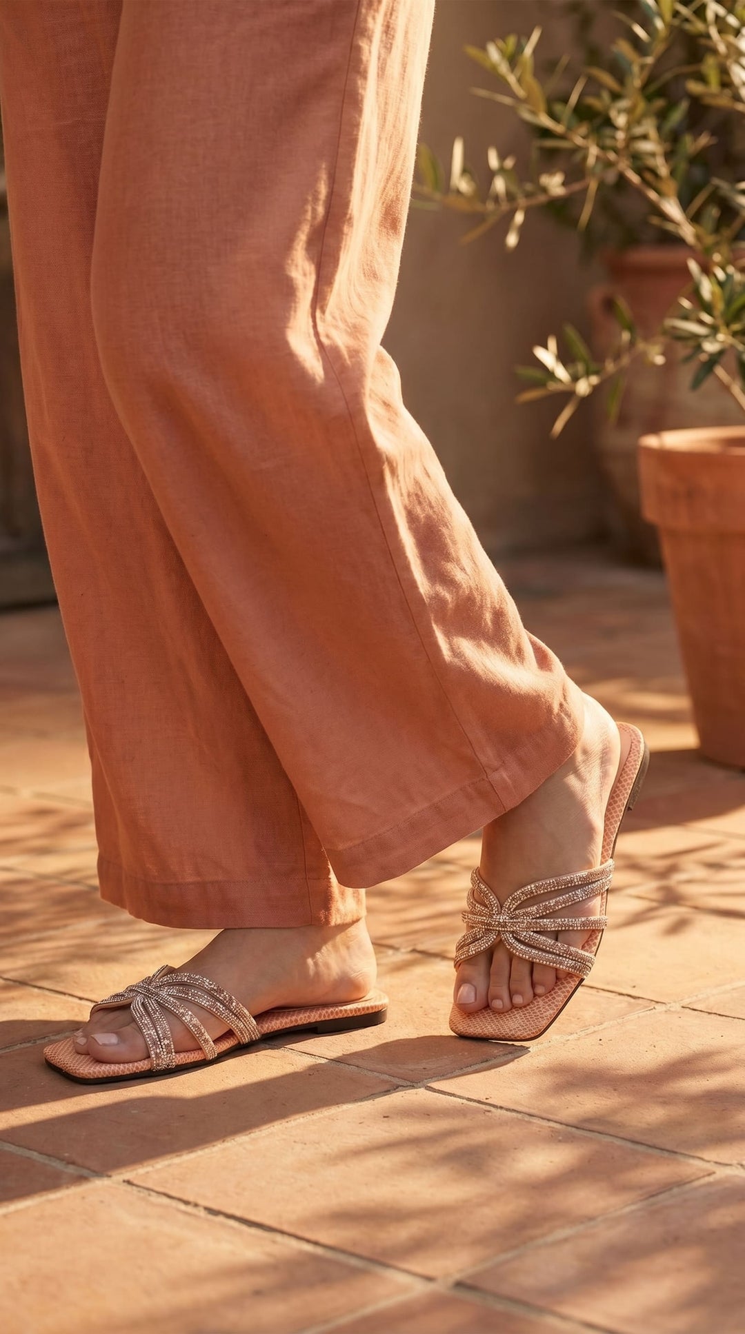 Mustard Formal Slipper FR8485