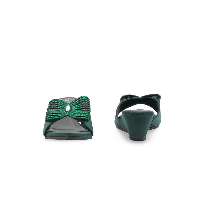 Green Formal Slipper For Women FR8502