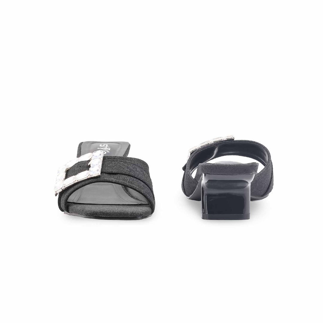 Black Formal Slipper For Women FR8508