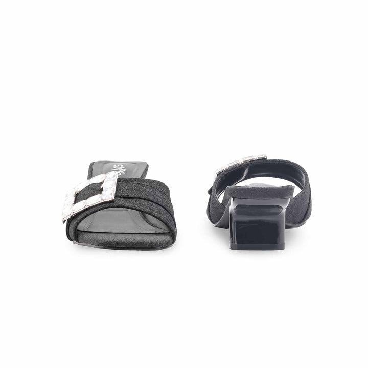Black Formal Slipper For Women FR8508