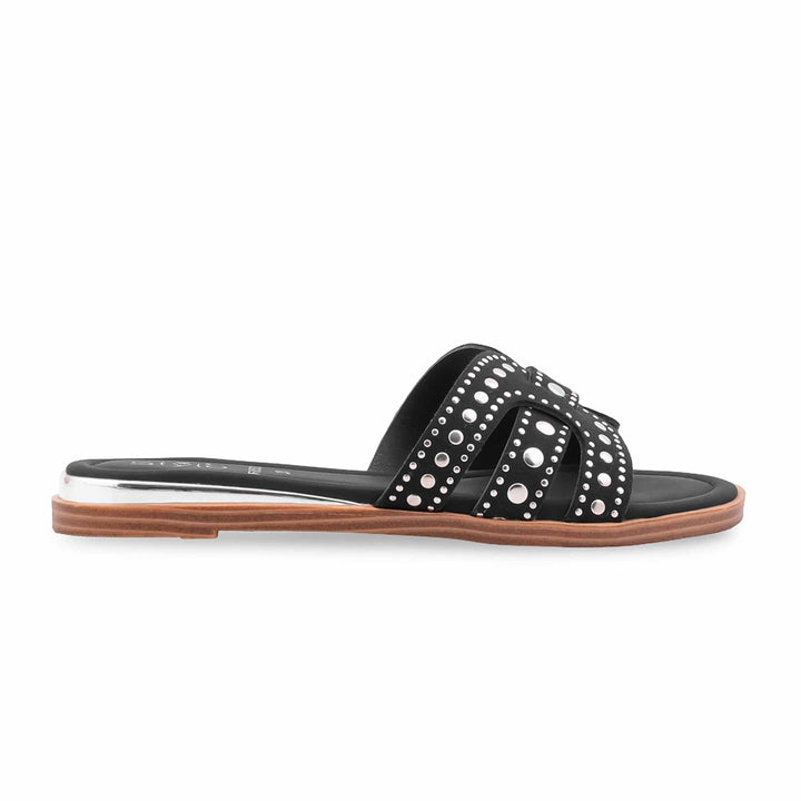 Black Formal Slipper For Ladies FR8537