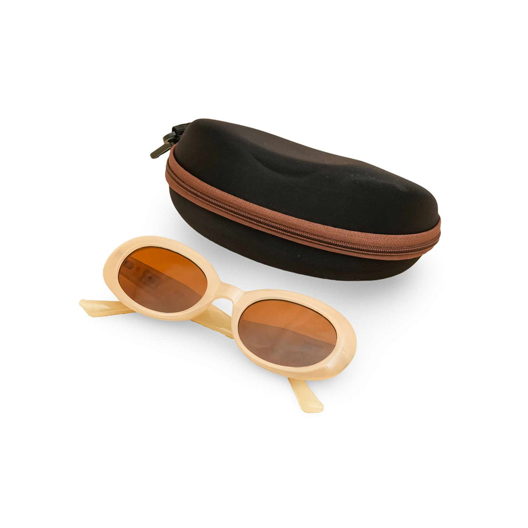 Cream Ladies Sunglasses G40026
