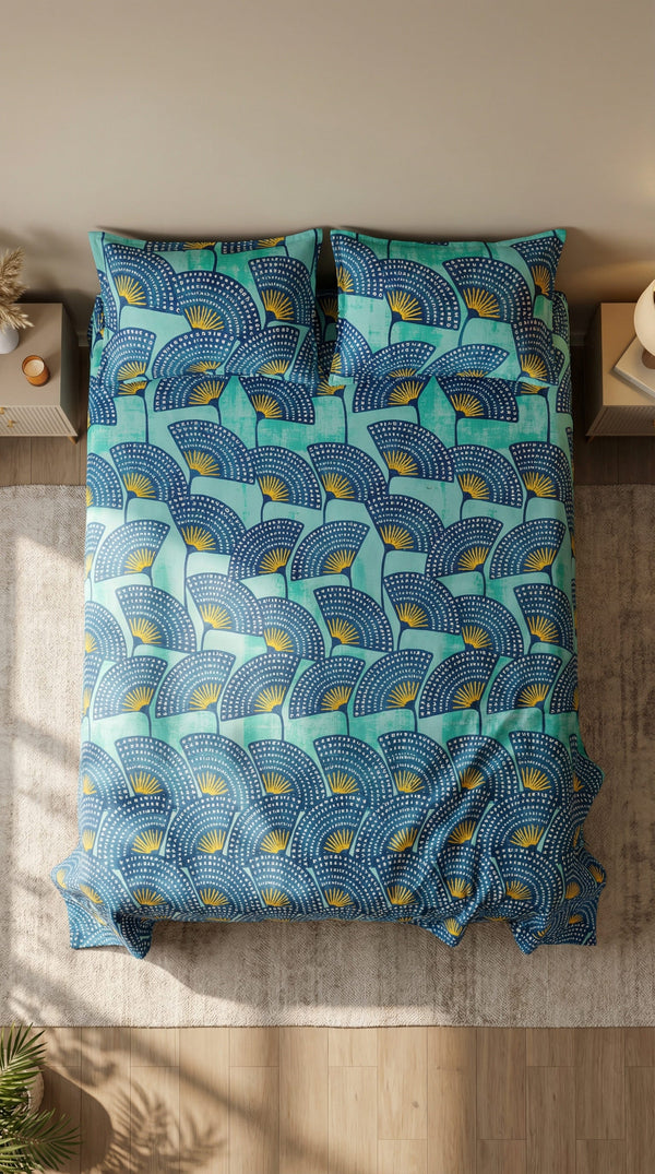 Double Bed Sheet-HT100112