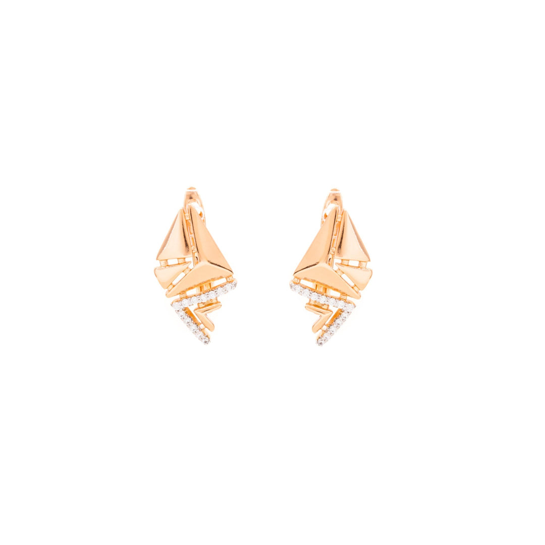 Two Tone Earrings J0537574