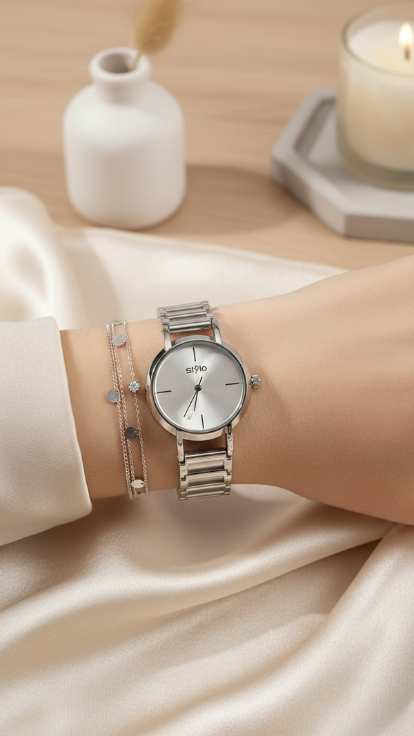 SILVER LADIES WATCH J33926