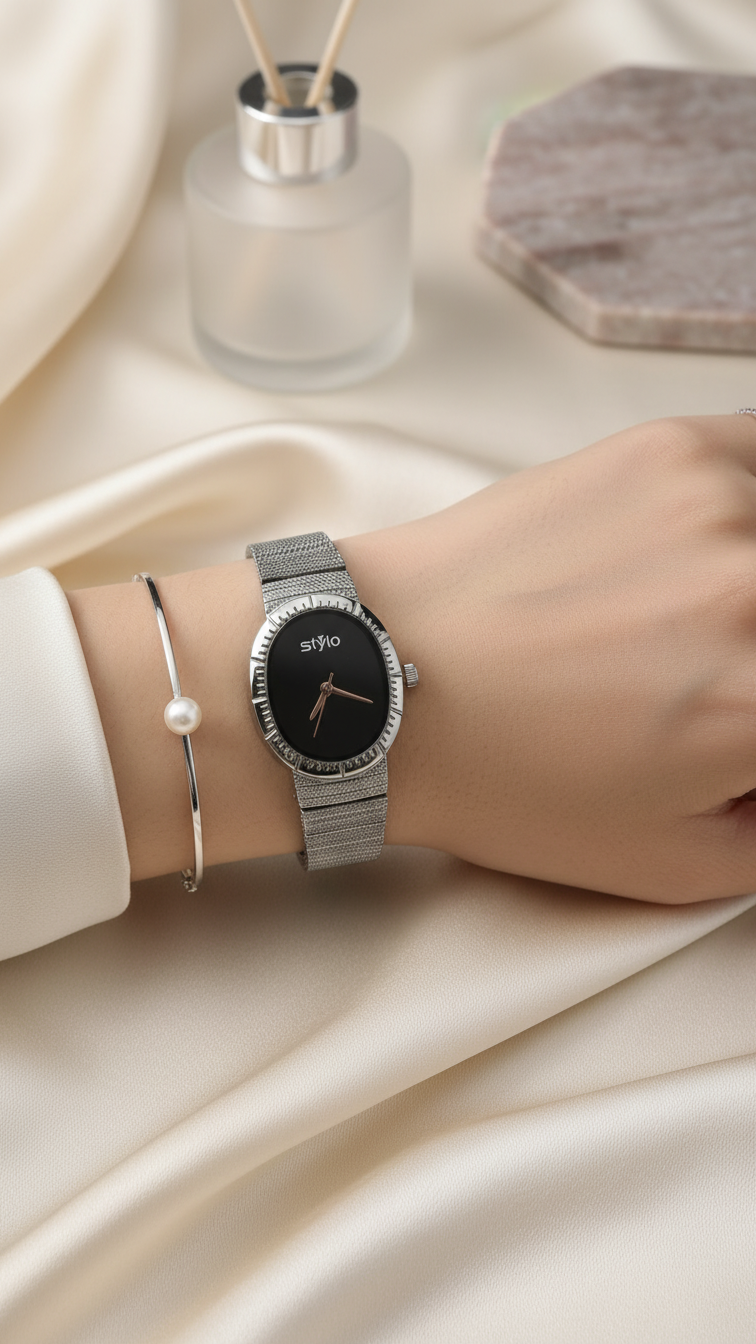 BLACK LADIES WATCH J33935