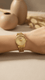 Golden Ladies Watch J33980