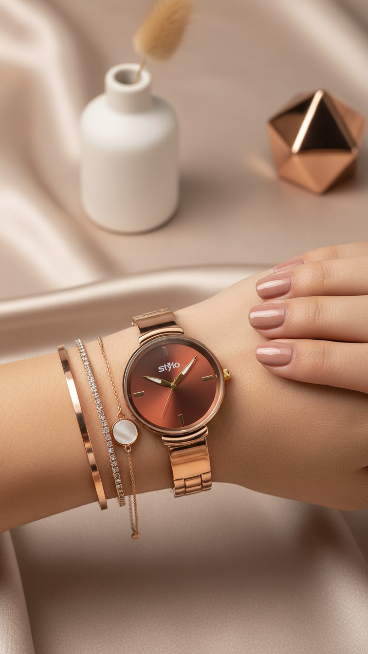 Copper Ladies Watch J33991