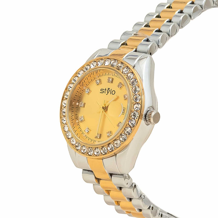 Two Tone Ladies Watch J34013