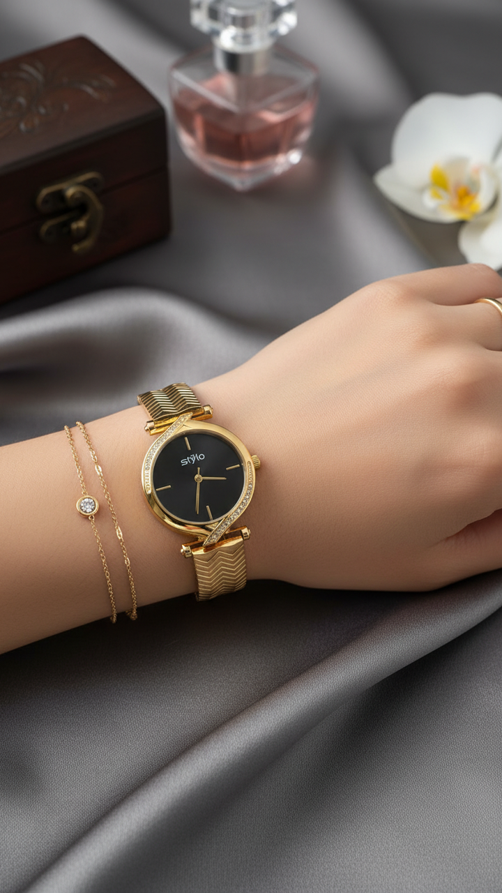 Golden Ladies Watch J34021