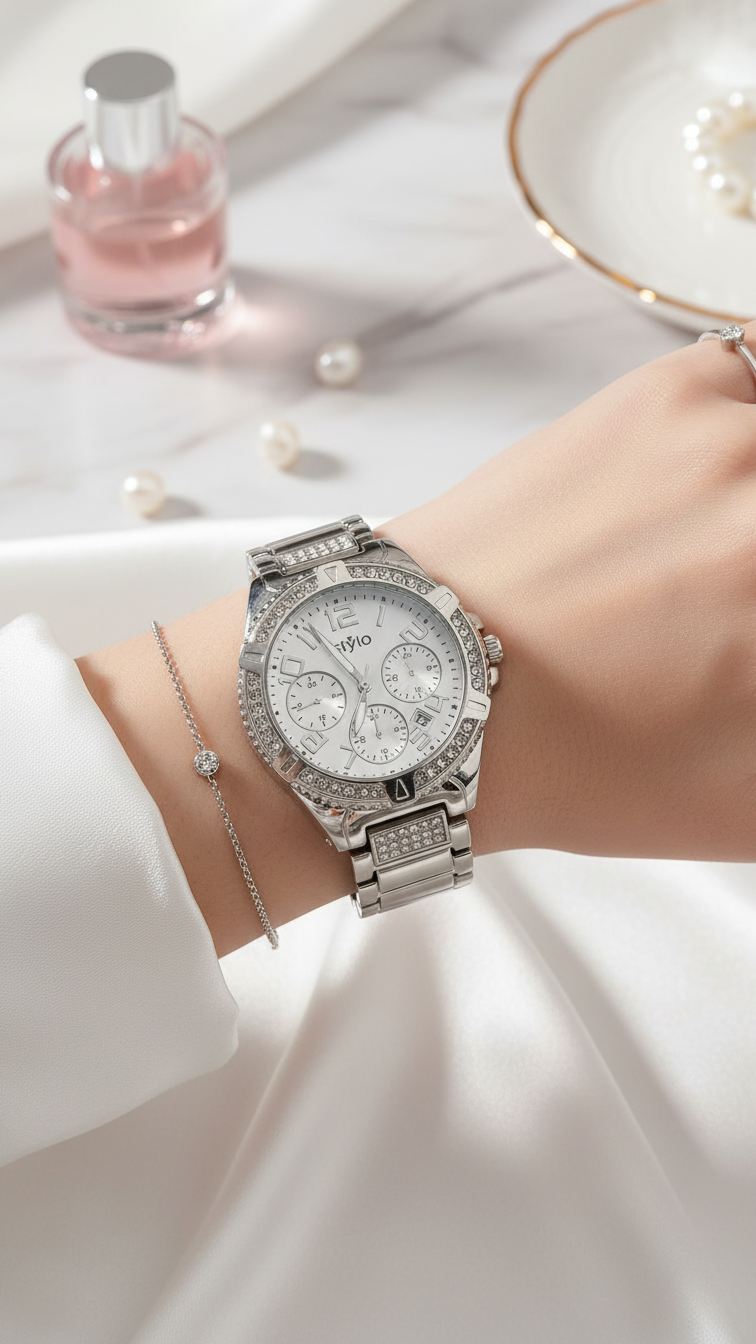 Silver Ladies Watch J34022