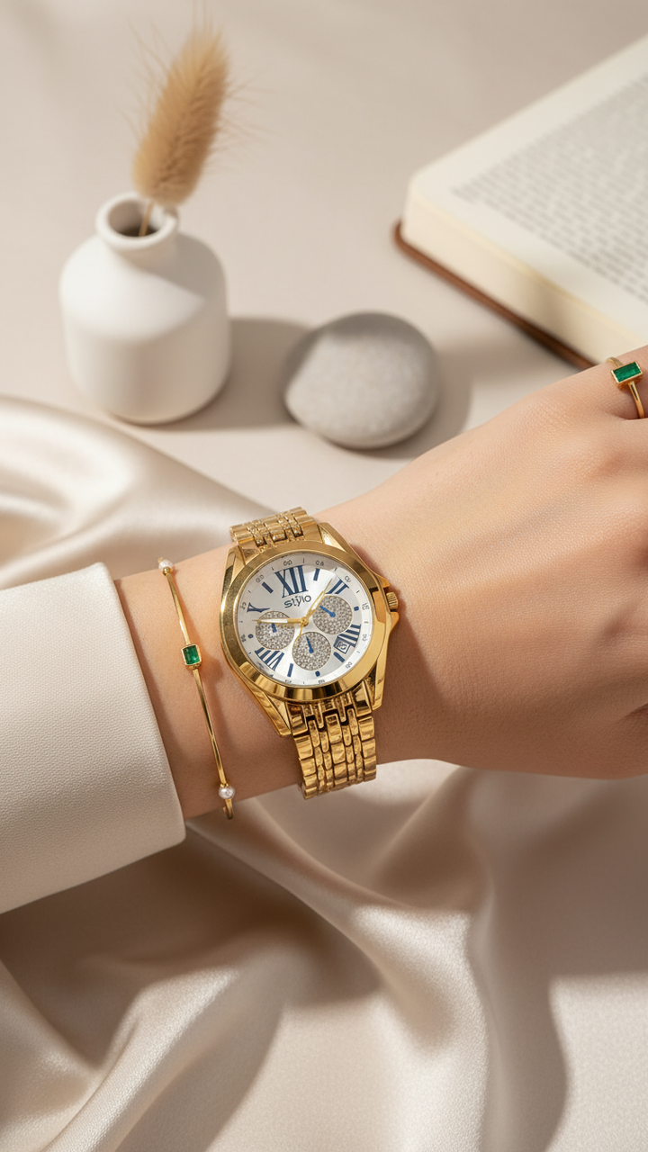 Golden Ladies Watch J34023
