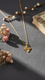 Golden Pendant J42923