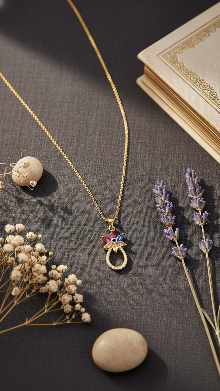 Golden Pendant J42933