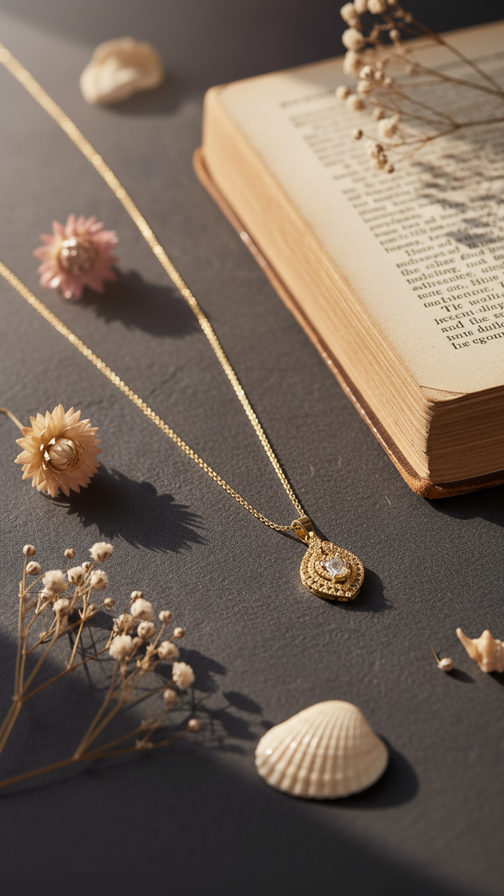 Golden Pendant J42939