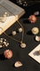 GOLDEN PENDANT SET J42956