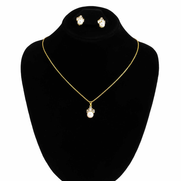 GOLDEN PENDENT SET J42964