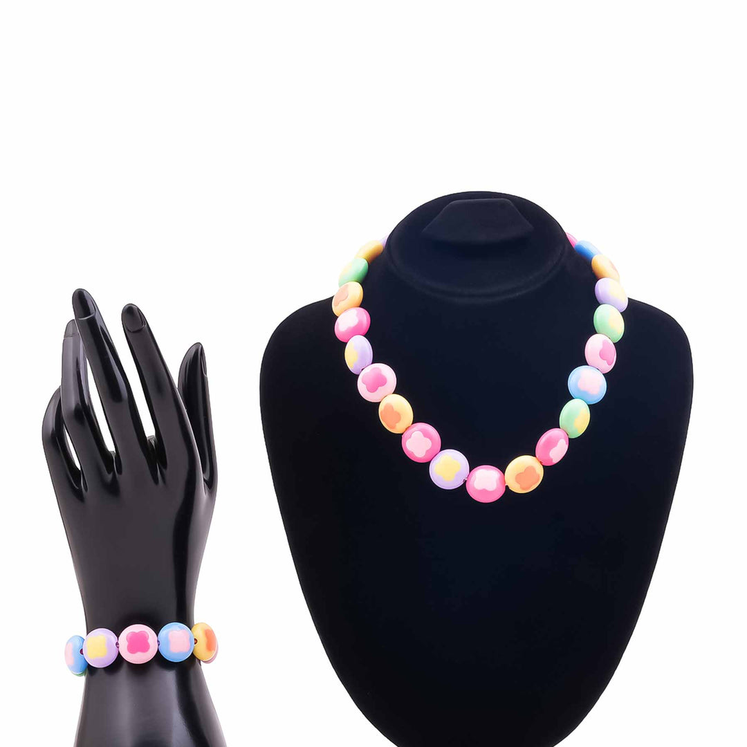 Necklace & Bracelet Set For Kids K96940