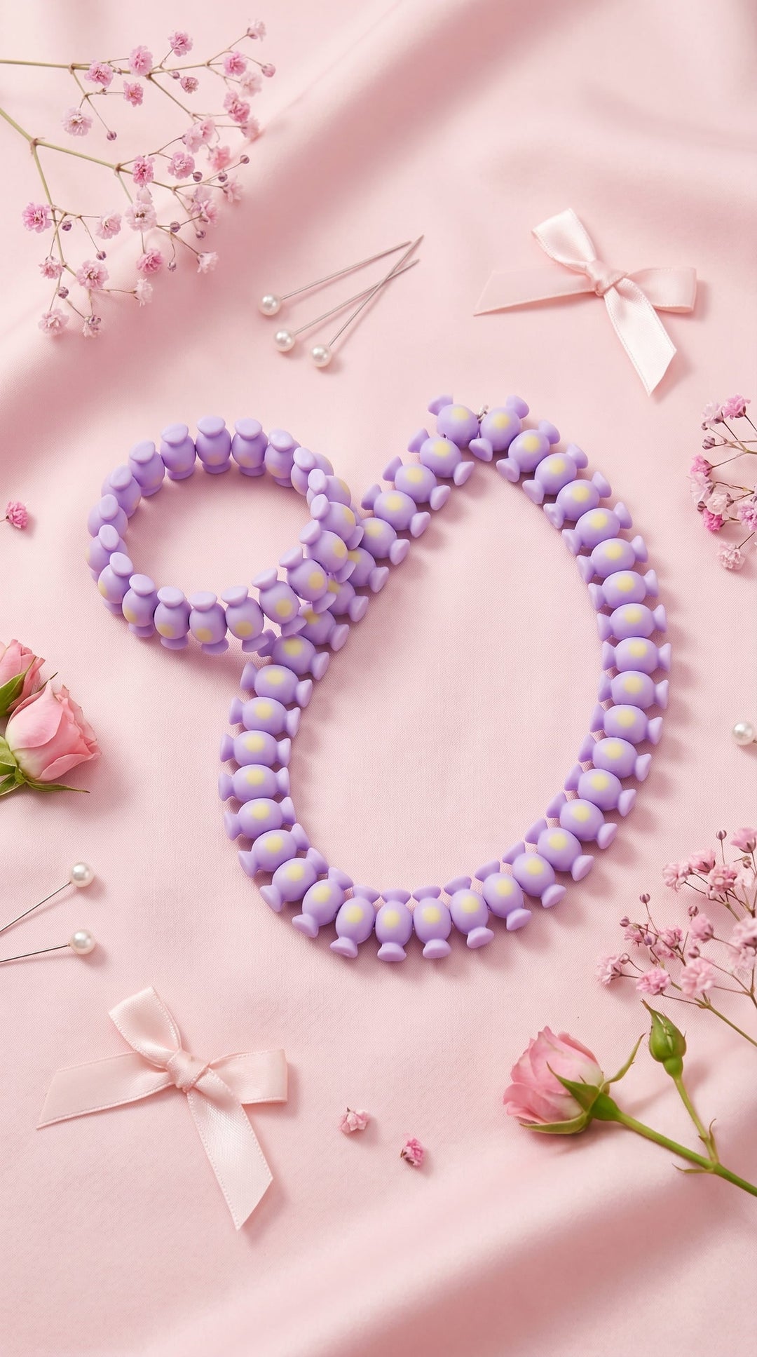 Necklace & Bracelet Set For Kids K96944