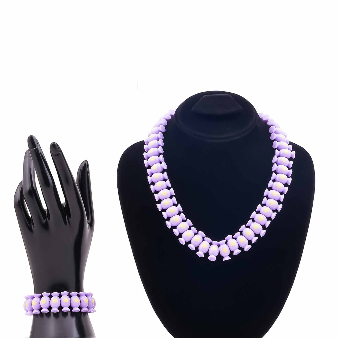 Necklace & Bracelet Set For Kids K96944