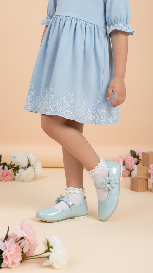 Girls PISTAGREEN Formal Pumps KD0890