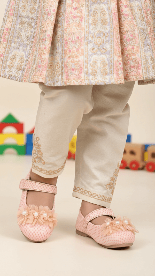 Girls Pink Formal Pumps KD0939