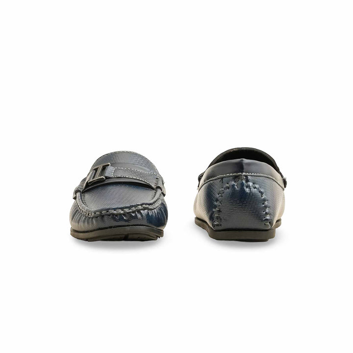 Boys Navy Formal Moccsin KD0999