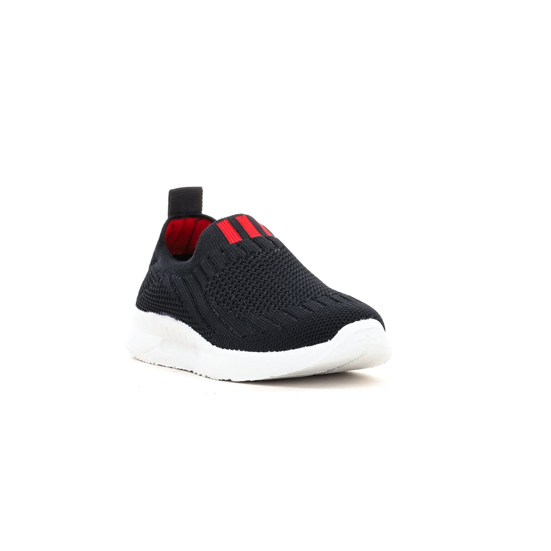 Girls Black Casual Canvas KD1332