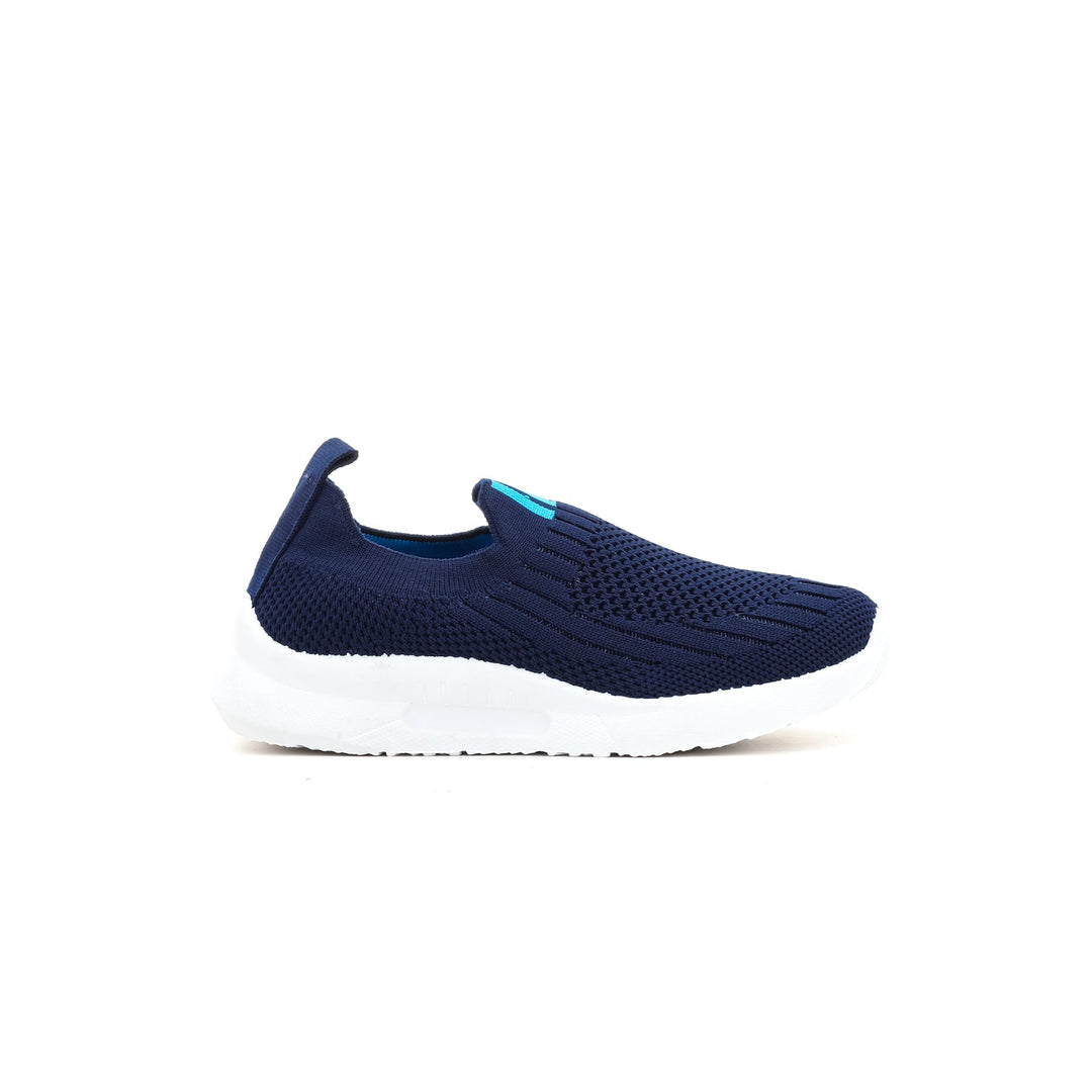 Girls Navy Casual Canvas KD1332