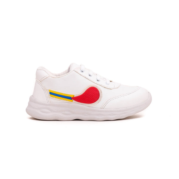 بنطلون ركض أبيض كاجوال للأولاد KD1510