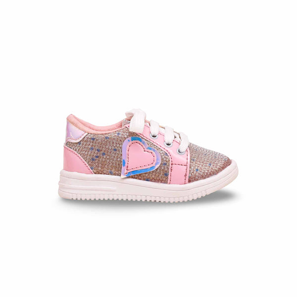 Girls Pink Casual Jogger KD1703