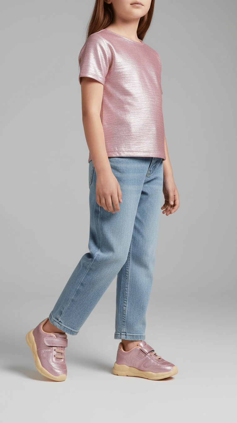 Girls Champagne Casual Jogger KD1776