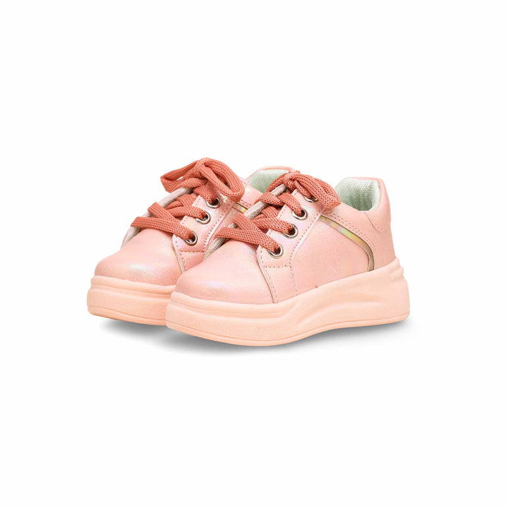 Girls Pink Casual Jogger KD1783