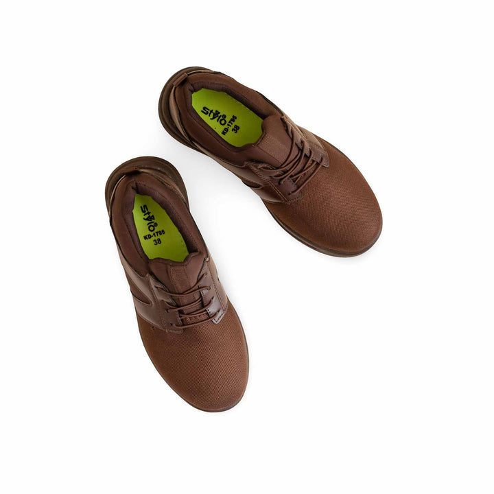Boys Brown Casual Jogger KD1795