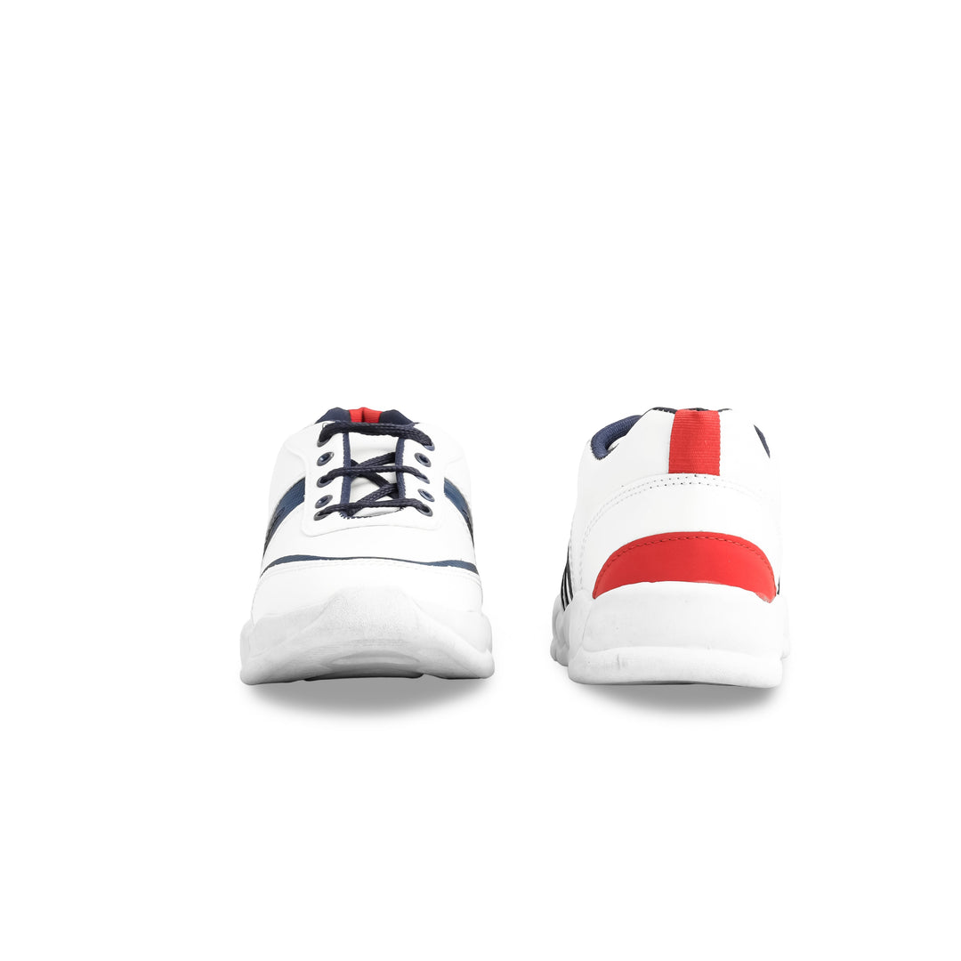 Boys White Casual Jogger KD1819